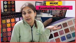 HUGE Eyeshadow Palette Declutter + Giveaway