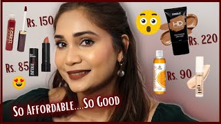 I Tried New Affordable Makeup From Nykaa | Nykaa Try On Haul | New Affordable Makeup Starting Rs. 85
