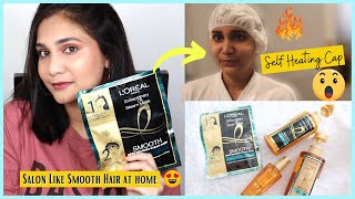 HAIR SPA in Just 5 Mins at HOME???????? With L'Oréal Paris Extraordinary Oil Steam Mask
