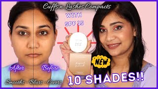 New CUFFS n LASHES Perfect Finish Compacts - All 10 Shades | Swatches & Review | Best Compact Powder