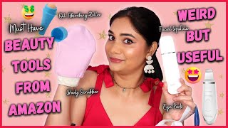 Amazon Beauty Tools that are WEIRD but very USEFUL | Tried & Tested Weird Beauty Tools from  Amazon