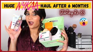Huge Nykaa Haul After 6 MONTHS ???? | Insight, Loreal, Nykaa, PAC & More