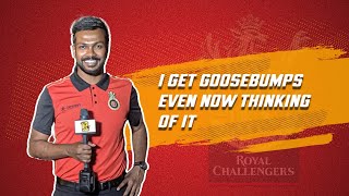 Navneeth Krishna's first day with RCB team