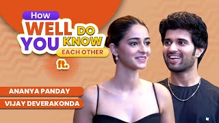 How Well Do Vijay Deverakonda and Ananya Panday Know Each Other? | Liger | Compatibility Test