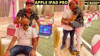 Gifting Dad Apple Ipad Pro From Youtube Money *EMOTIONAL*