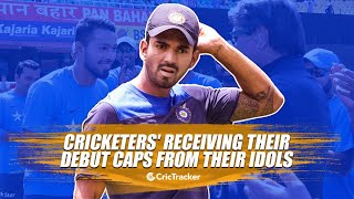 Cricketers Who Received Their Debut Cap From Their Idols