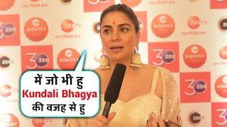 Kundali Bhagya Fame Shraddha Arya EMOTIONAL Reaction On Show