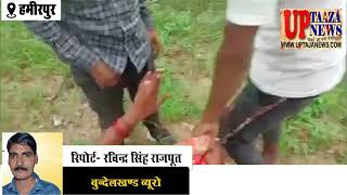हमीरपुर सिटी फॉरेस्ट से नया वीडियो आया सामने  3 युवकों ने महिला की साड़ी खींची