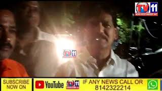 BJP LEADERS  PROTEST AT BANJARA HILLS POLICE STATION AGAINST TRS GOVERNMENT LATE NIGHT POLICE ARREST