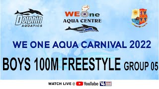 We One Aqua Centre | STATE LEVEL SWIMMING COMPETITION-2022 || BOYS 100M FREESTYLE GROUP 05