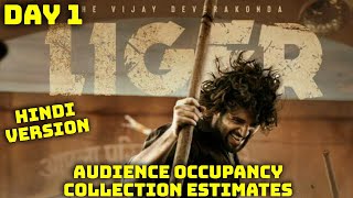 Liger Movie Audience Occupancy And Collection Estimates Day 1 Hindi Version