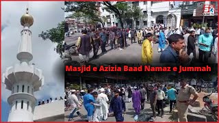 Azizia Masjid Namaz-e-Jummah Ke Baad Ka Manzar | Mehdipatnam |@Sach News