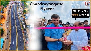 Chandrayangutta Extension Flyover Ka Hua Iftetah | HM Mehmood Ali | Owaisi Brothers |@Sach News