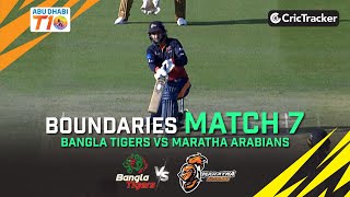 Bangla Tigers vs Maratha Arabians | Match 7 Boundaries | Abu Dhabi T10 Season 4