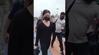 Rashmika Mandanna Snapp at Versova Jetty Exclusive