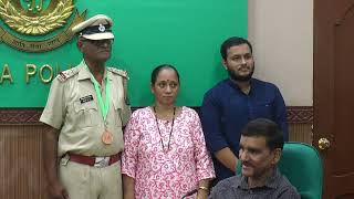 Retired Goa Police officer felicitated