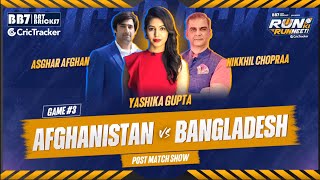 Asia Cup 2022: Afghanistan vs Bangladesh, Match 3 - Post-Match Live Show