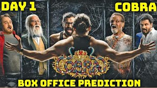 Cobra Movie Box Office Prediction Day 1 In India