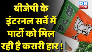 BJP के इंटरनल सर्वे में पार्टी को मिल रही है करारी हार ! Karnataka BS Yediyurappa | #dblive