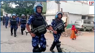 Old City Mein Police Pahunchi Rapid Action Force Ke Saath | Chatrinaka |@Sach News