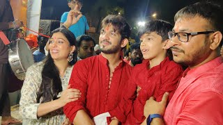 Arjun Bijlani & Family Ganpati Visarjan 2022 At Lokhandwala