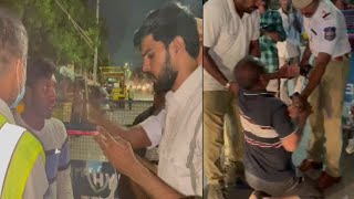 Sharabiyon Kay Saat Police Ne Kya Kiya Dhekiye | Hyderabad Ki Friendly Police Ka Zulm ? | SACH NEWS