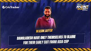 Wasim Jaffer believes that Bangladesh have only themselves to blame after their loss against SL.
