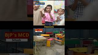 #kejriwal #govschools Vs #modi #mcdschools | #aap Vs #bjp | Difference is Clear ????