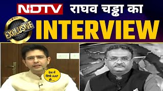 LIVE | BJP को सिर्फ़ Kejriwal से डर लगता है | AAP MP Raghav Chadha का NDTV पर Exclusive Interview