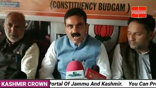Today  Meeting of BJP Budgam was held at Party District Office Budgam.