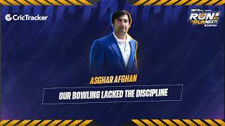 Asghar Afghan says Afghanistan's bowling lacked the discipline