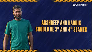 Wasim Jaffer suggests Arshdeep Singh and Hardik Pandya should be India's third and fourth seamers