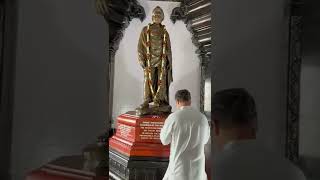 Shri Rahul Gandhi paid his respects at the Vivekananda Memorial earlier today.