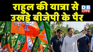 Rahul Gandhi की यात्रा से उखड़े BJP के पैर | Bharat Jodo Yatra | congress | breaking news | #dblive