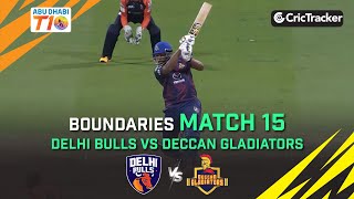 Delhi Bulls vs Deccan Gladiators | Boundaries | Abu Dhabi T10 League Season 4