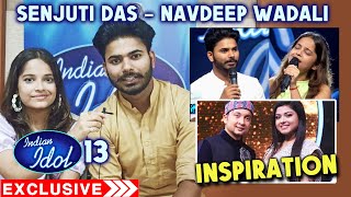 Indian Idol 13 | Contestants Senjuti Das And Navdeep Wadali Says, Pawandeep - Arunita Inspiration