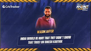 Wasim Jaffer has to something say about Dinesh Karthik