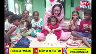 अभिनेत्री सोनिया मान ने अपने पैतृक गांव में छोटे बच्चों के साथ मनाया अपना जन्मदिन