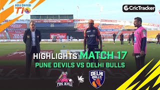 Abu Dhabi T10 League Season 4 | Pune Devils vs Delhi Bulls | Full Match 17 Highlights
