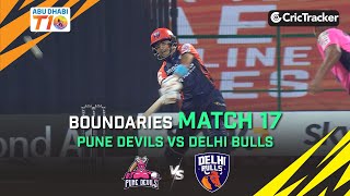 Pune Devils vs Delhi Bulls | Boundaries | Abu Dhabi T10 League Season 4