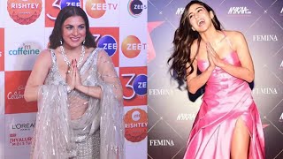 Shraddha Arya Compared With Sara Ali Khan, Namaste Pose | Zee Rishtey Awards 2022 Kundali Bhagya