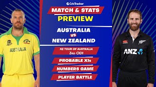 Australia vs New Zealand-3rd ODI | Predicted Playing XI, Match Stats and Preview