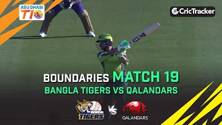 Abu Dhabi T10 League| Bangla Tigers vs Qalandars | Super Fours