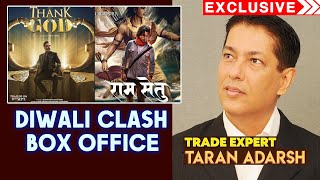 Ajay Devgn's THANK GOD Vs Akshay Kumar's RAM SETU | Diwali Clash | Trade Expert Taran Adarsh