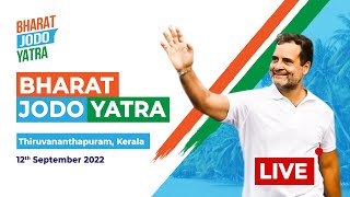 LIVE: #BharatJodoYatra resumes for the second half of today.