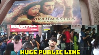 Brahmastra Huge Public Line In Mumbai