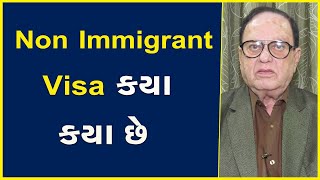 Non Immigrant Visa કયા કયા છે | Visa | Green Card | USA | Non Immigrant Visa