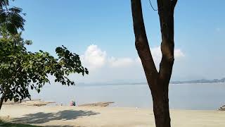 A view of Brahmaputra river from Dibrugarh city