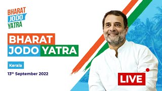 LIVE: #BharatJodoYatra resumes for the second leg of the day.
