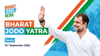 LIVE: #BharatJodoYatra resumes at Thirumukku for the second leg of the day.
